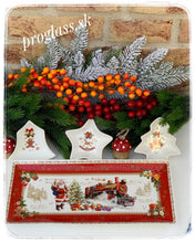 Načítať obrázok do zobrazovača galérie, Podnos s 3 miskami - 36 cm x 16 cm