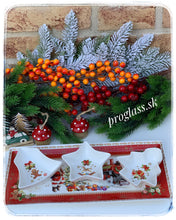 Načítať obrázok do zobrazovača galérie, Podnos s 3 miskami - 36 cm x 16 cm