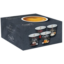 Načítať obrázok do zobrazovača galérie, Porcelánový set šálok piccolo IT'S COFFEE TIME - 80 ml - 4 kusy