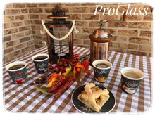 Načítať obrázok do zobrazovača galérie, Porcelánový set šálok piccolo IT'S COFFEE TIME - 80 ml - 4 kusy