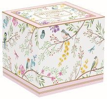 Načítať obrázok do zobrazovača galérie, Porcelánový set šálok s podšálkou BIRDS MELODY - 80 ml - 2 kusy
