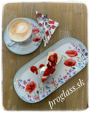 Načítať obrázok do zobrazovača galérie, Porcelánová sada šálok s podšálkou LÉS COQUELICOTS - 110 ml, 240 ml
