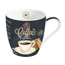 Načítať obrázok do zobrazovača galérie, Hrnček IT’S COFFEE TIME WHITE - 350 ml
