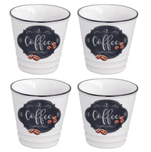 Načítať obrázok do zobrazovača galérie, Porcelánový set šálok piccolo KITCHEN BASICS - 100 ml - 4 kusy

